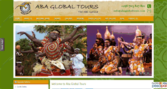 Desktop Screenshot of abaglobaltours.com